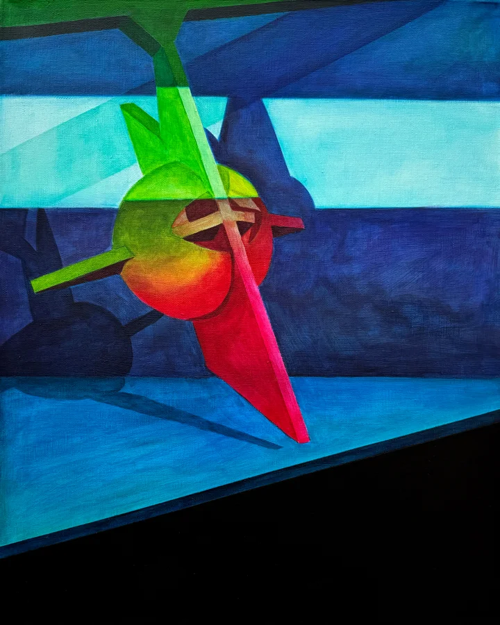 Crossroads of absurd emotions 50 x 40 cm