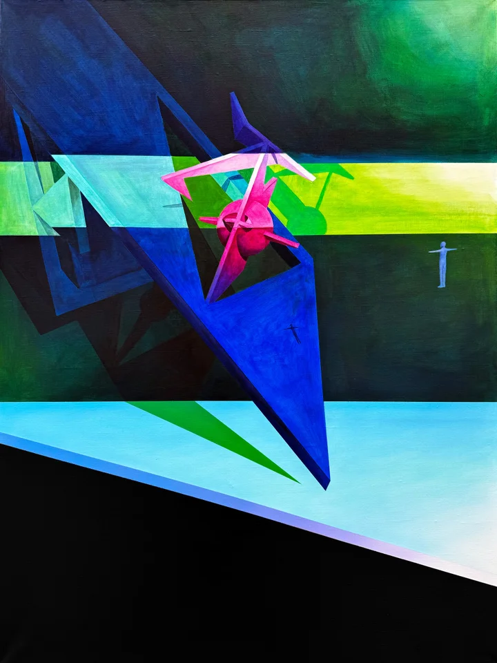 Shard of desire 120 x 90 cm